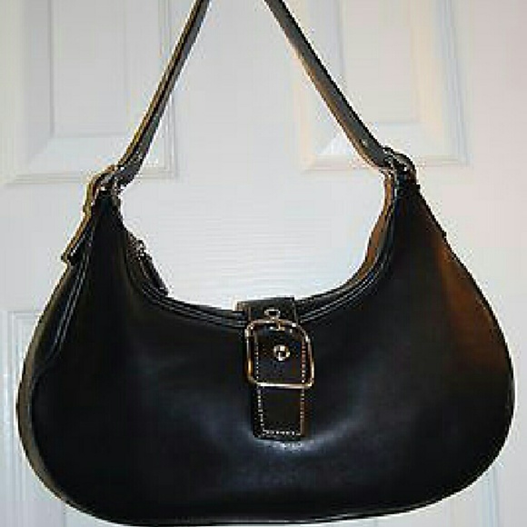 Coach Black Leather Purse