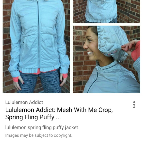 Lululemon spring fling Jacket
