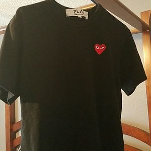 Black comme des garcons tee
