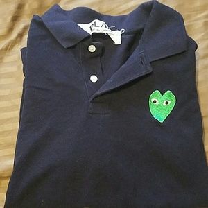 Comme des garcons collar shirt