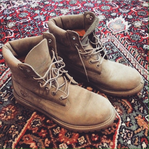 Rare Mono Gray Timerbland Boots
