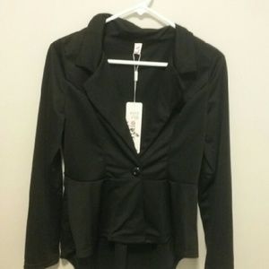 Cute lightweight black blazer jacket