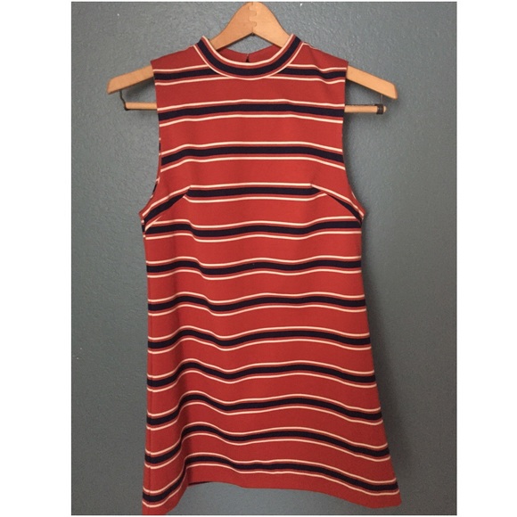 Urban Outfitters red, white, & blue striped tunic