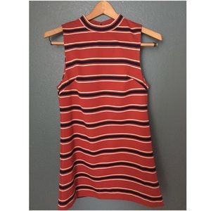 Urban Outfitters red, white, & blue striped tunic