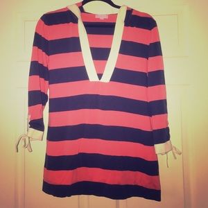 Lilly Pulitzer Hooded 3/4 sleeve Sweater