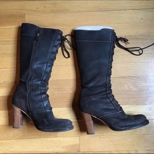 Frye heeled boots