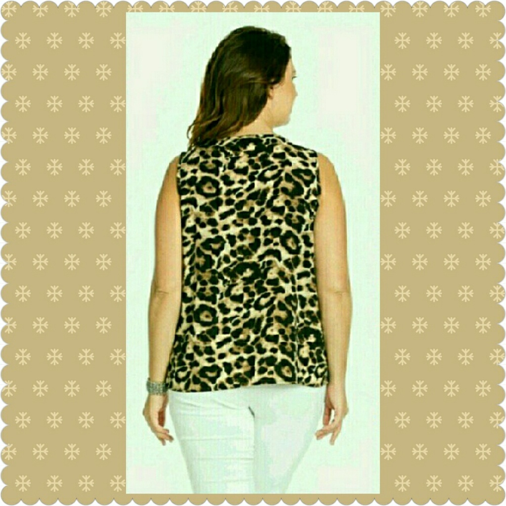 ๐ด SLEEVELESS ANIMAL LACE TOP ๐ด - Picture 5 of 5