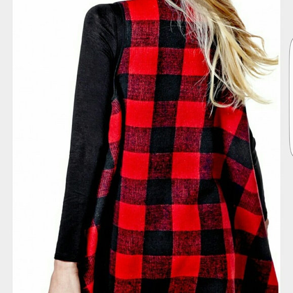 Guess long flannel vest - Picture 2 of 3