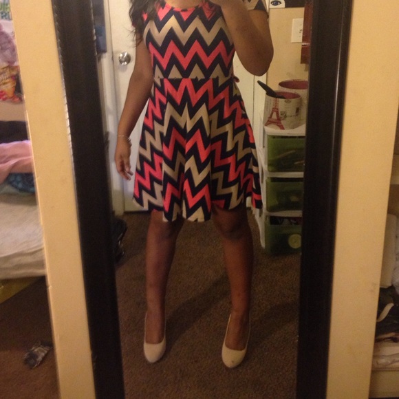 Cute Chevron Dress