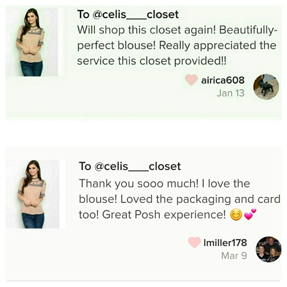 🌹LAST ONE🌹 Embroidered Top - Picture 3 of 3