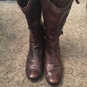 Nine West Genuine Leather City/Biker Boots/Sz 11M