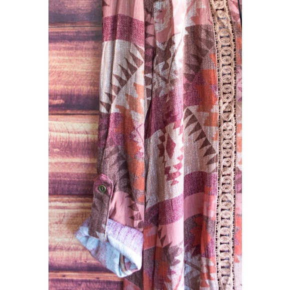 Blu Pepper Dresses - 🌵Flash Sale🌵The Fancy Aztec Western Tunic Blu Pepper Dresses - 🌵Flash Sale🌵The Fancy Aztec Western Tunic