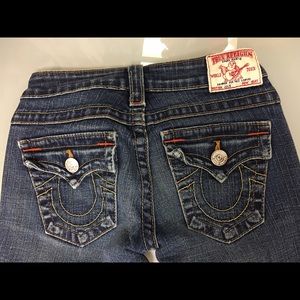 Women True Religion Julie 25x32 Skinny dark wash