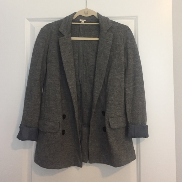 JCrew Gray Wool Blazer 00