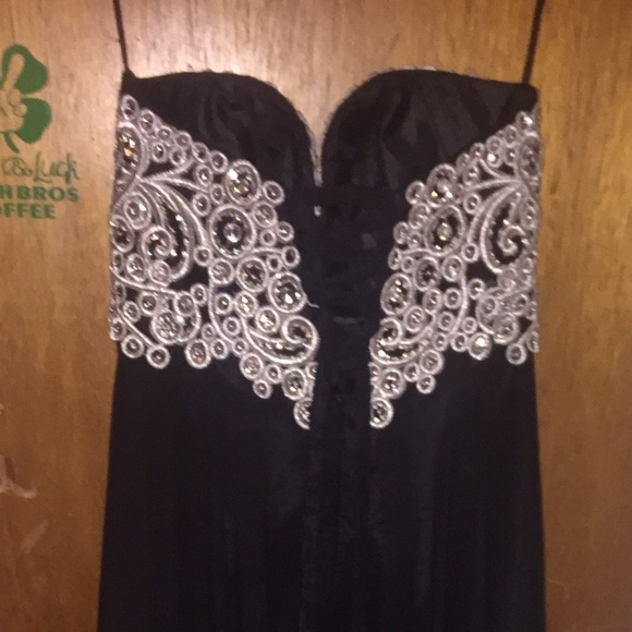 Strapless Prom Dress - Picture 3 of 4