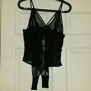 Black Sheer BodySuit