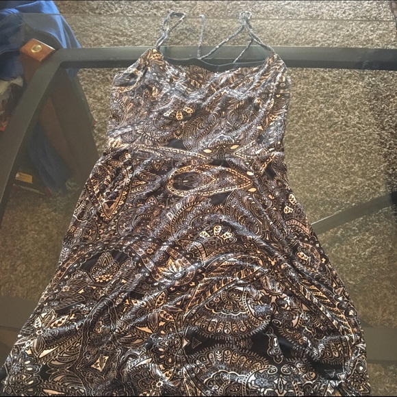 Spaghetti strapped dress