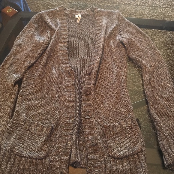 Silver sparkly cardigan
