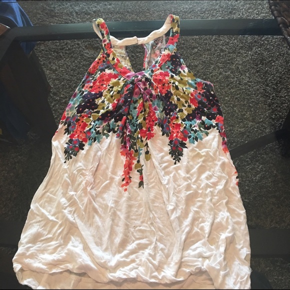Floral tank top