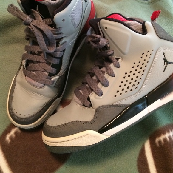 Gently used Air Jordan shoes