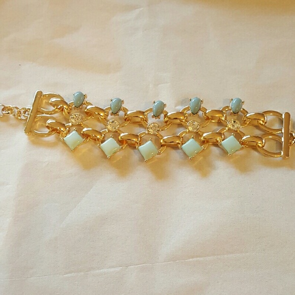 Loft green bracelet