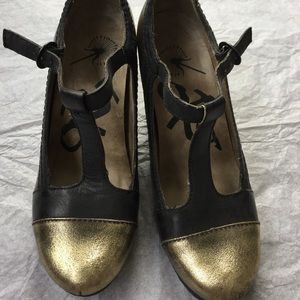 OTBT Wedge T Strap Shoes