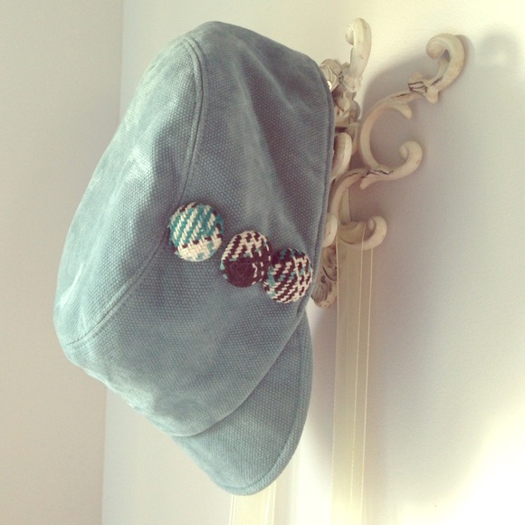 New Little blue Train Conductor Hat