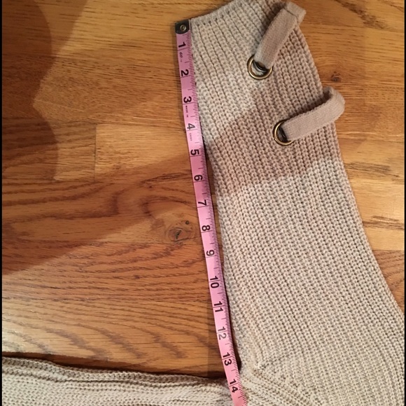 Murmur Lace Up Chunky Sweater - Picture 4 of 4