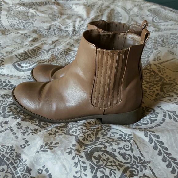 Tan Booties - Picture 2 of 4