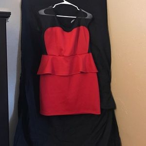 Peplum dress