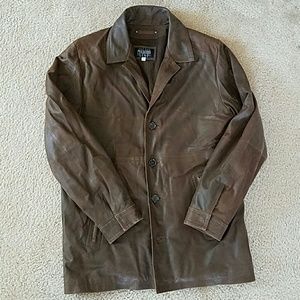 Wilson's Leather - Leather Button Down Jacket