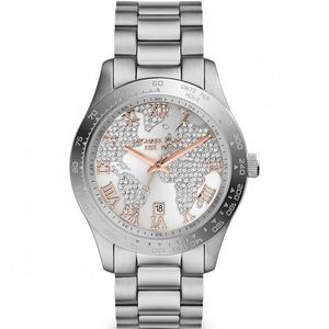 Michael Kore Silver Watch
