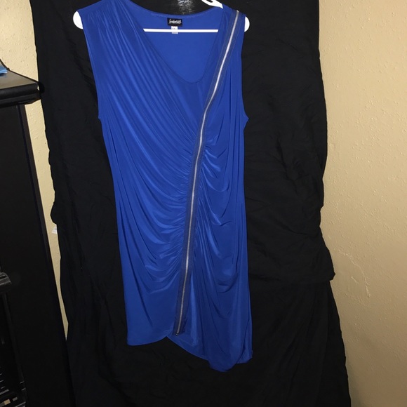 Blue dress