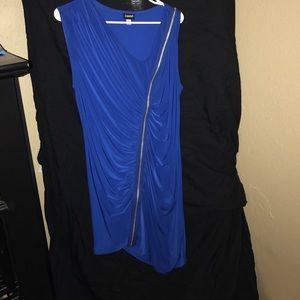 Blue dress