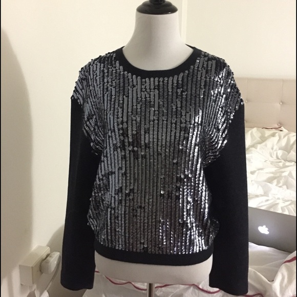 3.1 Phillip Lim Sequin-embellished wool sweater