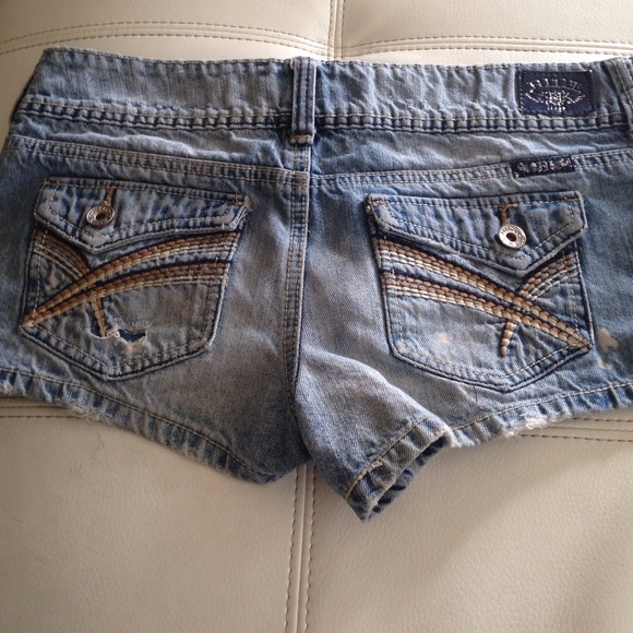 Light blue distressed shorts! - Picture 3 of 3