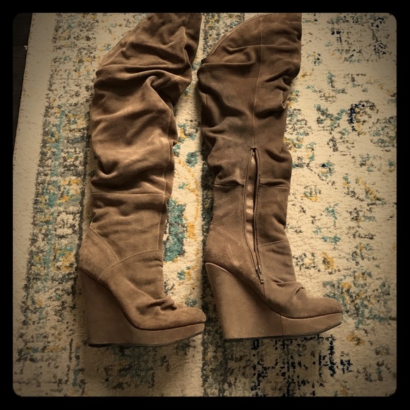 Steve Madden thigh high boots