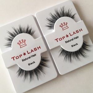 2 pairs mink eyelashes