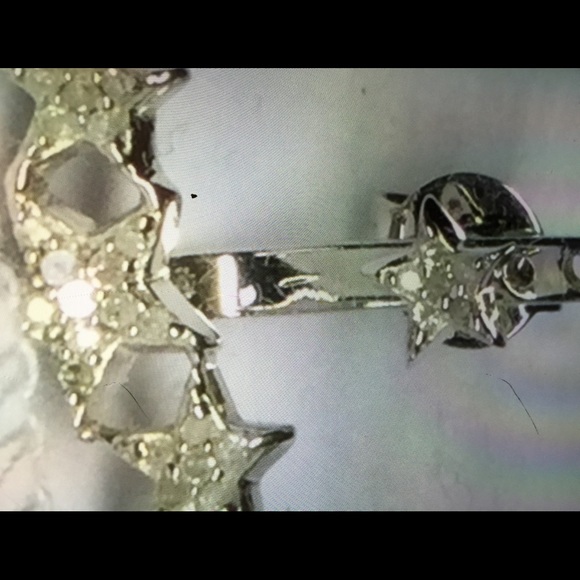 1/4ct eachAfrican White certified Diamond Earrings - Picture 1 of 4