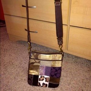 Coach patchwork crossbody bag