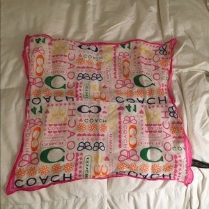Coach small square scarf
