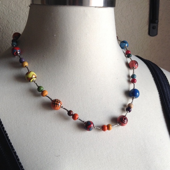 Multi Colored BoHo Necklace