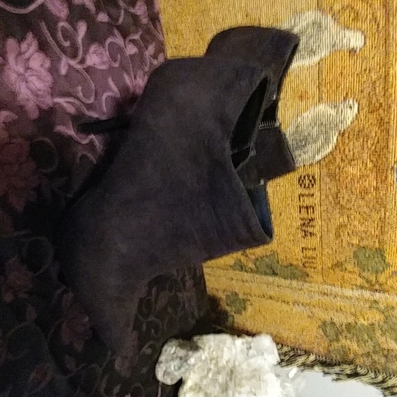 👢FINAL PRICE🍁  3 pair Suede Ankle High  Booties - Picture 4 of 5