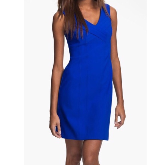 Royal Blue Mini Dress