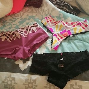 Victoria secret pink underwear size xs NWT
