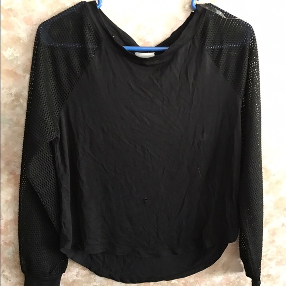 Mesh long-sleeve