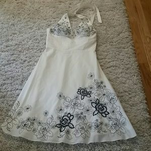 White House Black Market halter dress