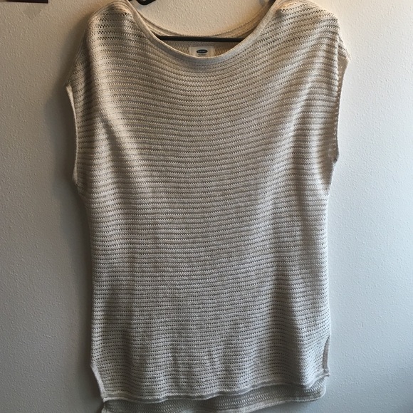 Tan Sleeveless Sweater