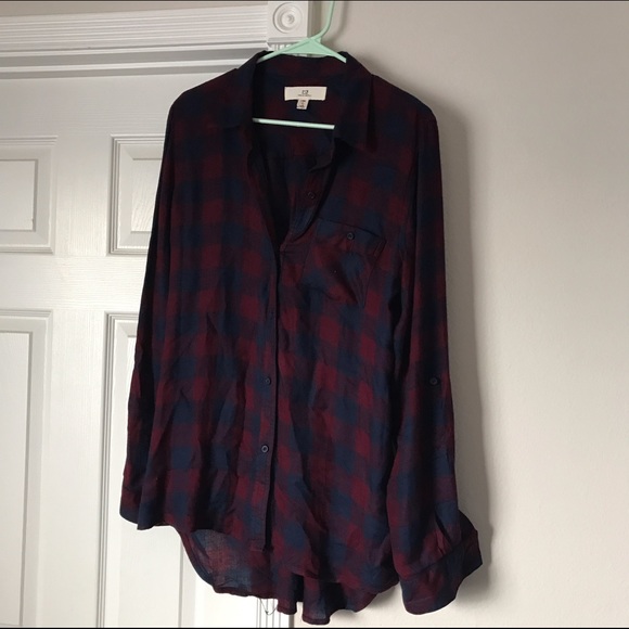 Nordstrom oversized flannel