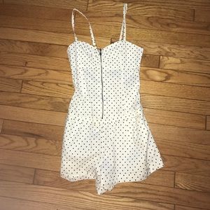 H&M polka dot romper